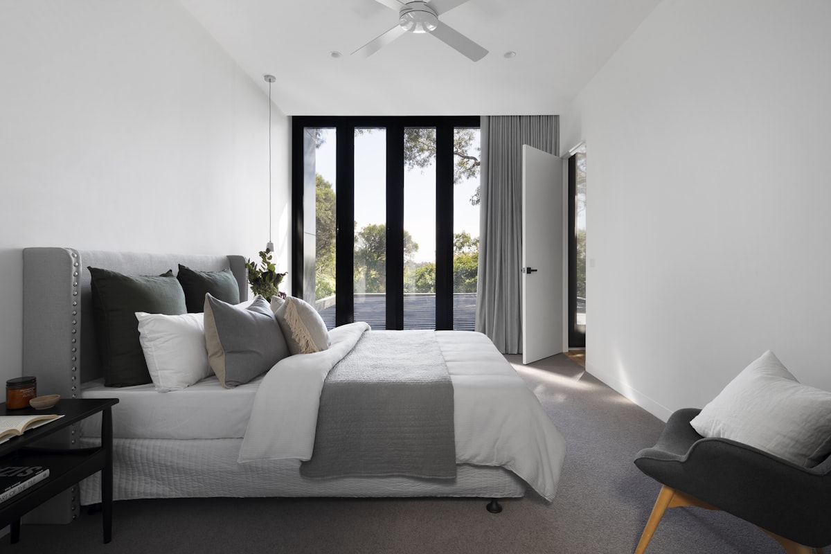 Updated home interior with new finishes